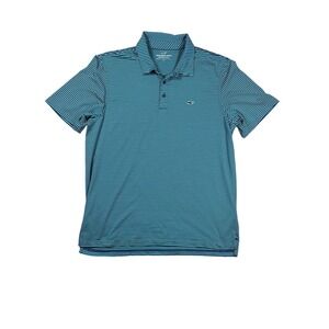 Vineyard Vines Blue Striped Polo Shirt